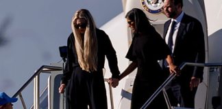 Erika Kirk seen for the first time since her husband’s tragic death