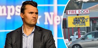 Sign mourning Charlie Kirk vandalized with 2-word attack