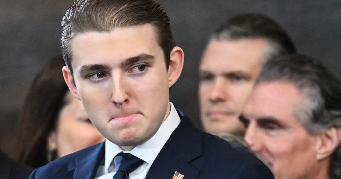 Why Barron Trump is forbidden from give out his phone number