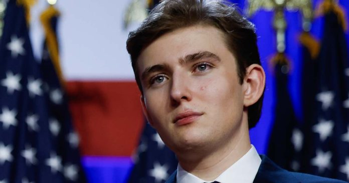 Rumor about Barron Trump dating dancer Carlos, debunked
