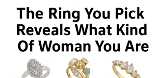 The ring you pick reveals what kind of woman you are –