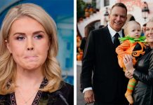 Karoline Leavitt accused of ‘photoshopping’ her husband’s face