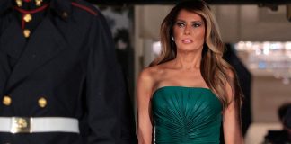 Hidden meaning in Melania’s $3000 gown at Saudi dinner