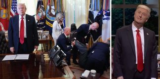 SNL mocks Trump’s reaction as man collapses in Oval Office