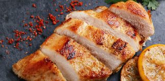 You may see white goop coming out of your cooked chicken