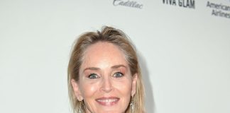 Sharon Stone rocks bikini at 67