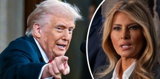 Donald Trump takes swipe at Melania during State of the Union