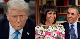 Trump slammed for posting ‘racist’ video depicting Barack and Michelle Obama as monkeys