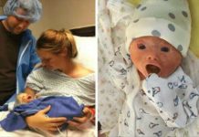 Doctors perform emergency caesarean section, then dad sees baby’s face