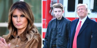 Barron Trump is now 6ft 7 and is only 15 years old