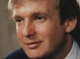 Fans do a double take after side-by-side photo of Barron and young Donald goes viral