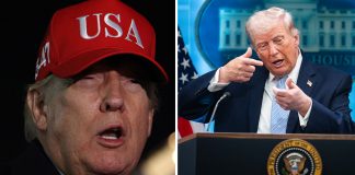 ‘Demonic’ detail spotted in image shared by Donald Trump