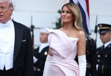The one detail critics can’t stop talking about in Melania’s pink dress