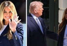 Melania Trump reignites wild body double conspiracy
