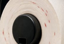 Be careful if you see this in a public restroom