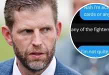 Eric Trump forced to address wild UFC cheating scandal