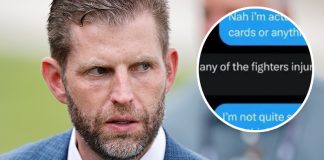 Eric Trump forced to address wild UFC cheating scandal