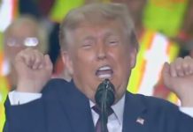 Trump slammed for ‘disgusting’ act during trans athlete rant