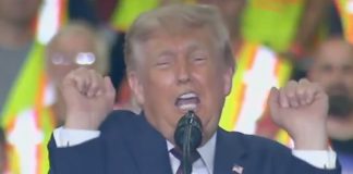 Trump slammed for ‘disgusting’ act during trans athlete rant