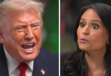 Reporter’s explosive six-word claim that caused Trump to storm out