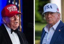 Trump pulls out a ‘Trump 2028′ hat and tells sex joke that gets complete silence at the White House Correspondents’ Dinner