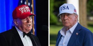 Trump pulls out a ‘Trump 2028′ hat and tells sex joke that gets complete silence at the White House Correspondents’ Dinner