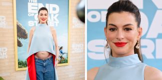Anne Hathaway shuts down critics after ‘fake’ baby bump photos
